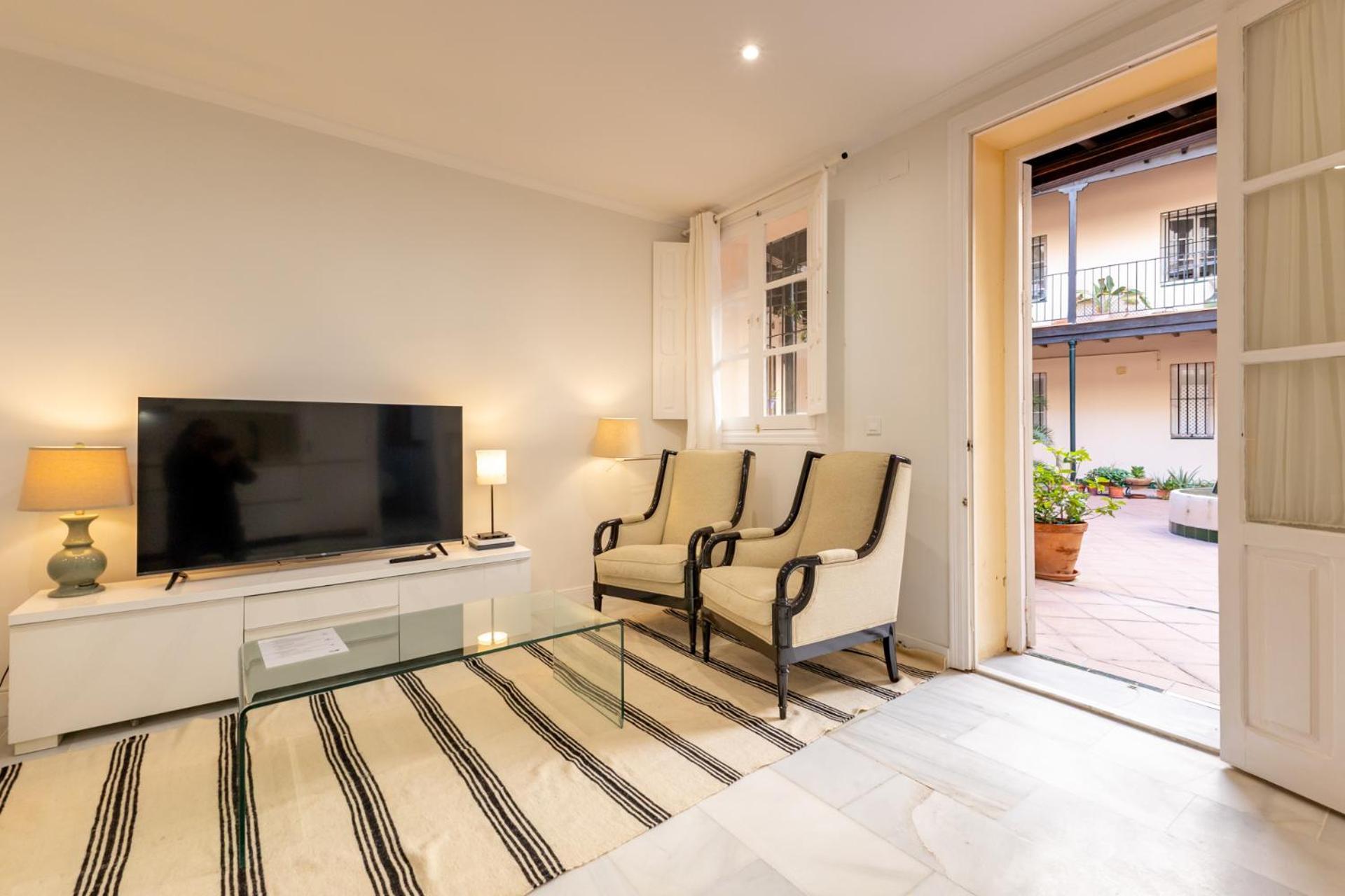 Апартаменты Tranquilo Apartamento En Zona Monumental Севилья Экстерьер фото
